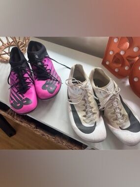 Nike and New Balance Track and Field Shoes